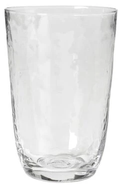 Tafelgerei Verkoop 15 Broste Copenhagen Hammered Tumbler 500 Ml ø 9,2 Cm H 13,5 Cm Glas Transparant