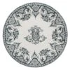 Gien Monogramme Dinerbord ø 27,5 Cm Keramiek Groen
