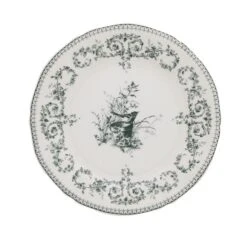 Tafelgerei Verkoop 32 Gien Oiseau Dessertbord ø 22 Cm Keramiek Crème