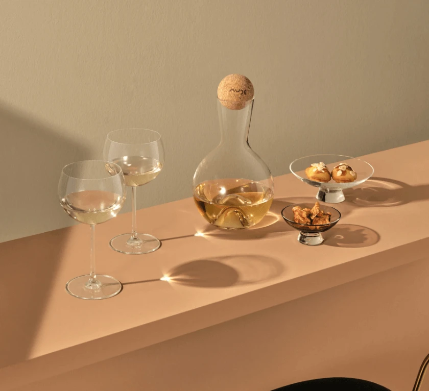 Nude Vintage Bourgogne Witte Wijnglas 550 Ml 2 Stuks 3 Nude Vintage Bourgogne Witte Wijnglas 550 Ml 2 Stuks - Afbeelding 3