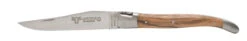 Laguiole En Aubrac Shepherd's Cross Klap-steakmes 12 Cm Olijfhout