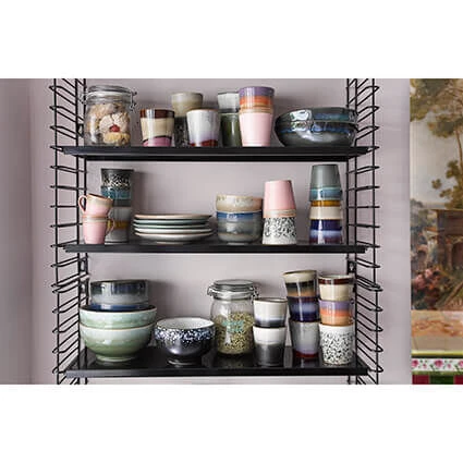 HK Living 70's ACE6066 Moss Dessertbord ø 17,5 Cm Aardewerk Groen 2 Stuks 1 HK Living 70's ACE6066 Moss Dessertbord ø 17,5 Cm Aardewerk Groen 2 Stuks