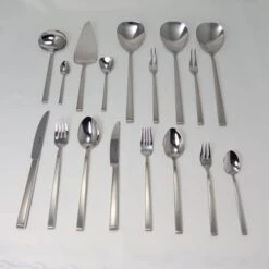 Wilkens Cantone Bestekcassette 9-persoons Rvs Mat 89-delig -Tafelgerei Verkoop 89mat