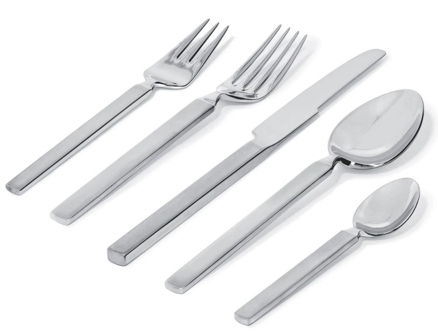 Alessi Dry Bestekcassette 6-persoons Rvs Glans 30-delig 1 Alessi Dry Bestekcassette 6-persoons Rvs Glans 30-delig