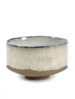 Serax Merci Meal X3 Kom No 1 Large ΓΈ 15 Cm Aardewerk Gebroken Wit/bruin