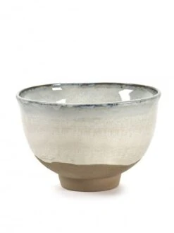 Serax Merci Meal X3 Kom No 2 Large ΓΈ 15 Cm Aardewerk Gebroken Wit/bruin