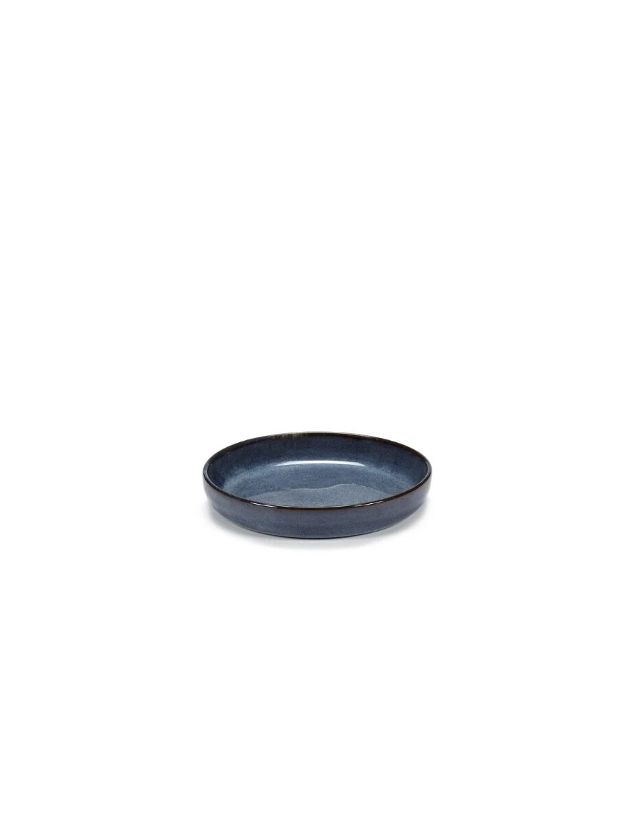 Serax Pure Tapasbord ø 14,5 Cm Keramiek Dark Blue Glazed 1 Serax Pure Tapasbord ø 14,5 Cm Keramiek Dark Blue Glazed