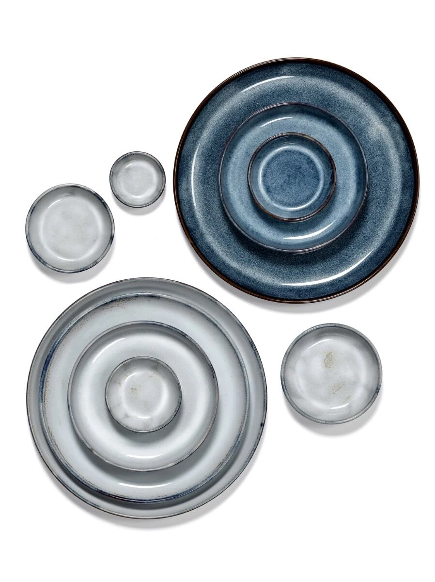 Serax Pure Tapasbord ø 14,5 Cm Keramiek Dark Blue Glazed 2 Serax Pure Tapasbord ø 14,5 Cm Keramiek Dark Blue Glazed - Afbeelding 2