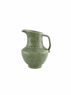 Bordallo Flora Karaf 1,5 Liter Aardewerk Groen