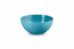 Le Creuset Saladeschaal 2,2 Liter ø 24 Cm Aardewerk Caribbean Blue