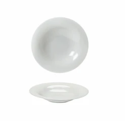Oldenhof Napoli Pastabord Met Afgeronde Rand ø 30 Cm Porselein Wit