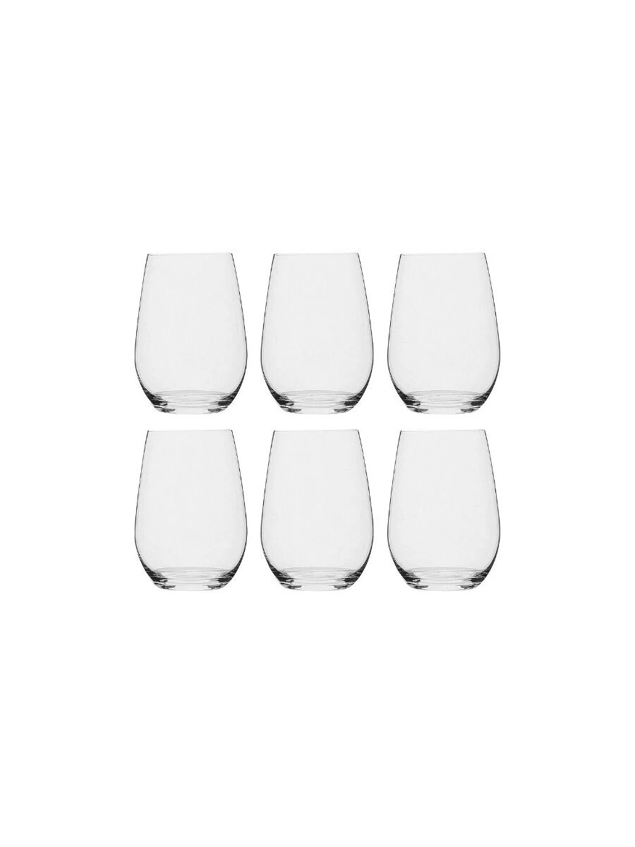 Riedel The O Wine Tumbler Riesling/Sauvignon Blanc 375 Ml Kristalglas 6 Stuks 1 Riedel The O Wine Tumbler Riesling/Sauvignon Blanc 375 Ml Kristalglas 6 Stuks