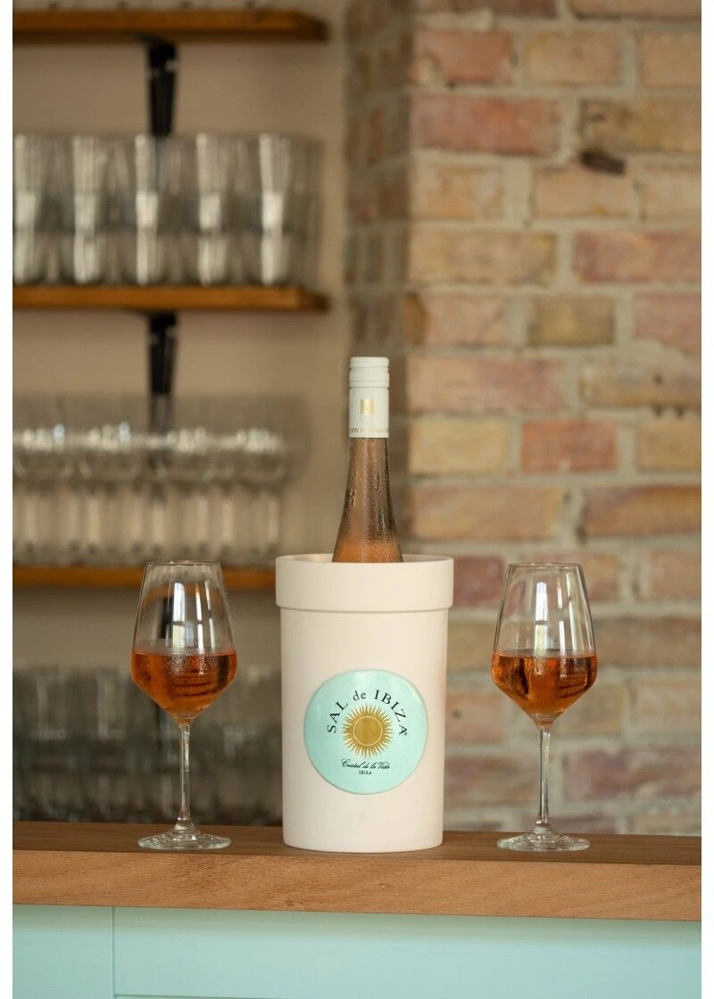 Sal De Ibiza Wijnkoeler Keramiek Wit 2 Sal De Ibiza Wijnkoeler Keramiek Wit - Afbeelding 2