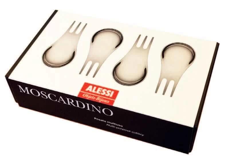 Alessi GIMR01S4 Moscardino Multifunctioneel Bestek Rvs 4 Stuks 2 Alessi GIMR01S4 Moscardino Multifunctioneel Bestek Rvs 4 Stuks - Afbeelding 2