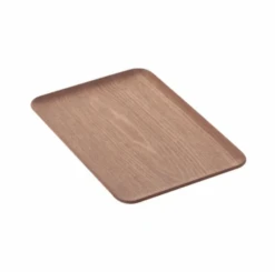 Point-Virgule Dienblad 33 X 23 Cm Multiplex Walnoot