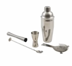 Point-Virgule Cocktailset Rvs 5-delig