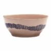 Serax Feast By Ottolenghi Kom S ø 15 Cm H 7 Cm Aardewerk Delicious Pink + Swirl-Stripes Blue