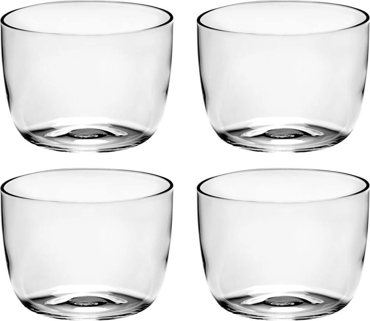 Serax Passe-Partout Glas Laag Zonder Voet 200 Ml ø 8 Cm H 6 Cm Glas 4-delig 1 Serax Passe-Partout Glas Laag Zonder Voet 200 Ml ø 8 Cm H 6 Cm Glas 4-delig