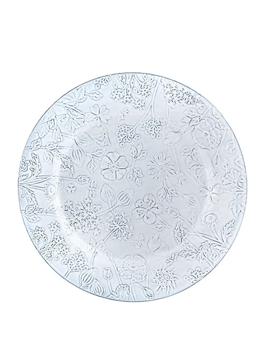 Bordallo Flora Serveerbord ø 34,5 Cm Aardewerk Wit 1 Bordallo Flora Serveerbord ø 34,5 Cm Aardewerk Wit