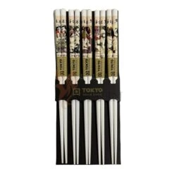 Oldenhof Eetstokjes 22,5 Cm Hout Erotic Shunga White 5 Stuks