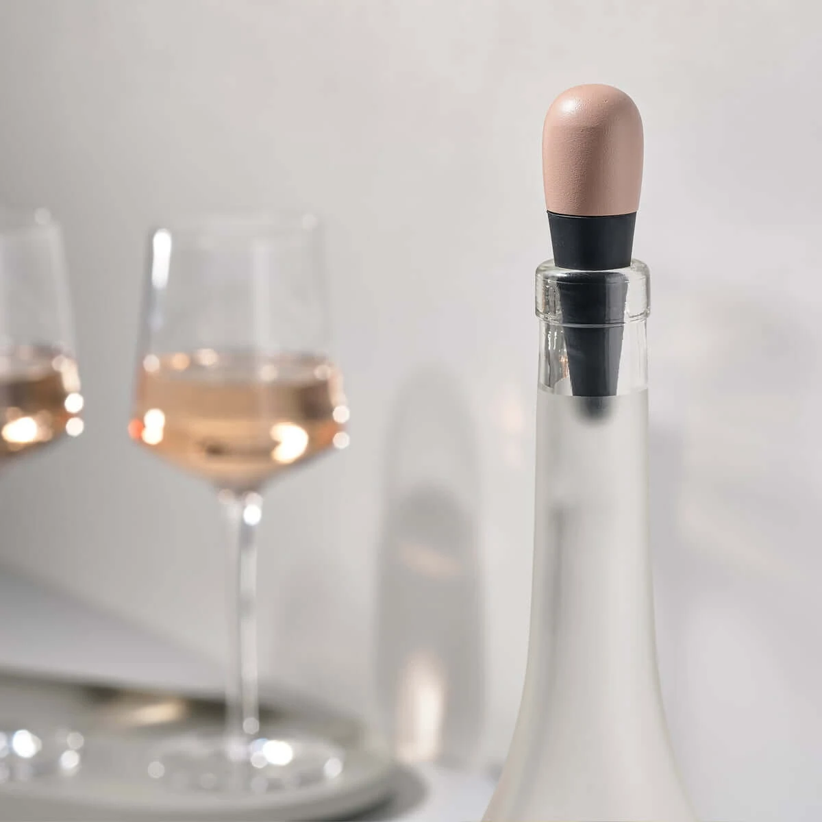 Zone Denmark Egg Wijnstop 6,4 Cm Kunststof Roze 2 Zone Denmark Egg Wijnstop 6,4 Cm Kunststof Roze - Afbeelding 2